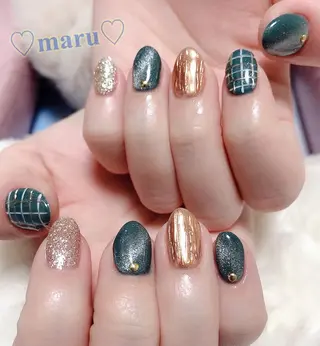 ネイル まるみ ♡のネイルデザイン