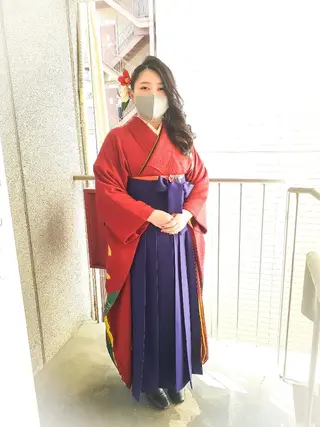 ロング ヘアアレンジ Hair&Make  Delight*のヘアスタイル