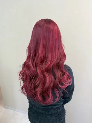 ロング カラー 中根 乙葉 / Rocco 船橋のヘアスタイル