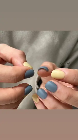 ネイル miele【ミエレ】 シンプル一癖のネイルデザイン