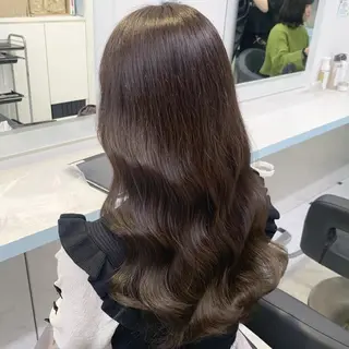 カラー 透明感カラー🍨🪞 ruriha🤍のヘアスタイル