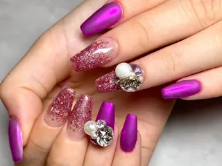 ネイル L'ecrin所属・L'ecrin 田中のネイルデザイン