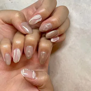 ネイル フリーランス¨̮⃝ ネイリストOKADAのネイルデザイン