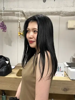 ロング 髪質改善/美髪 透明感/nanakoのヘアスタイル