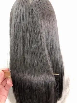 ロング カラー パーマ ヘアアレンジ 髪質改善専門店 エイジングケアのヘアスタイル