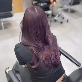 ロング カラー Rui/透明感カラー 暖色/レイヤーカットのヘアスタイル