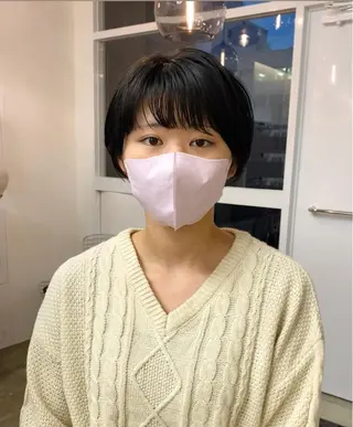 ショート サトウ リョウのヘアスタイル