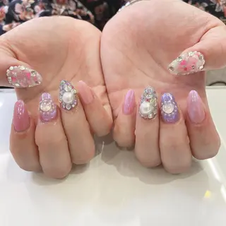 ネイル 韓国風✨髪質改善✨ 縮毛矯正✨松浦知奈美のヘアスタイル