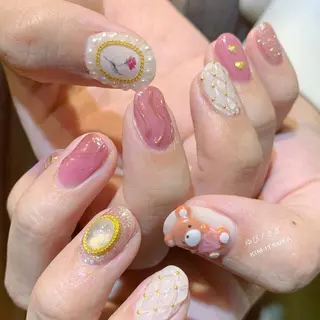 ネイル ゆびノさき茨木店 ニュアンス/アートのネイルデザイン