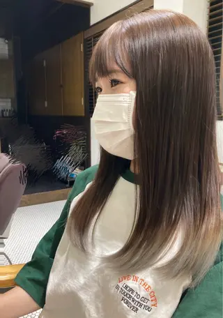 カラー レイヤーカット ♥kanaのヘアスタイル