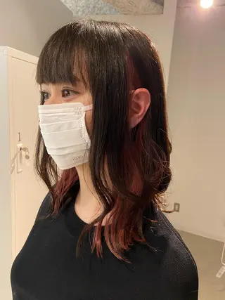 セミロング カラー EIGHT奥野 心太のヘアスタイル