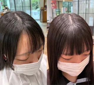 ミディアム パーマ nana/ボブ/ レイヤー/メンズのヘアスタイル