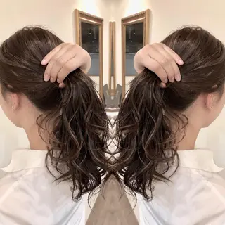 ミディアム カラー Hair make VERDA所属・宮下 耕平のヘアスタイル