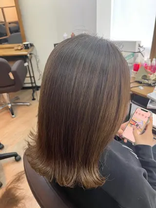 ミディアム ココペリヘアー所属・東梅田徒歩5分☆髪質 改善☆笹次ユウタのヘアスタイル