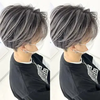 カラー メンズ MEN'S/パーマ/ ハイトーン🎨英吉のヘアスタイル