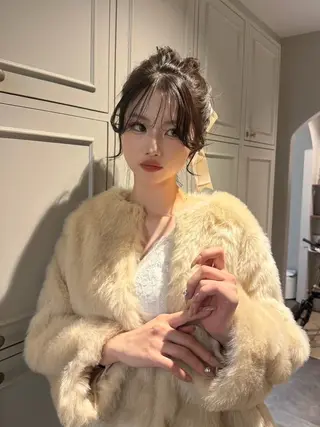 ヘアアレンジ 透明感ある艶カラー / KAKOのヘアスタイル