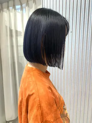 ショート カラー ヘアアレンジ yuka .のヘアスタイル