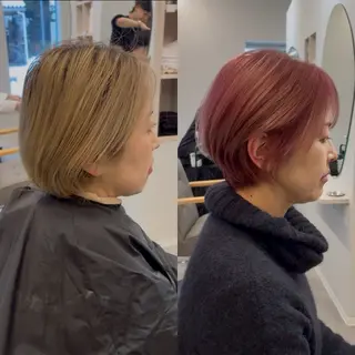 ショート SOLÉ.（ソレ)所属・白崎 龍神のヘアスタイル