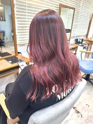 ロング カラー 2nd所属・🤍2nd🤍田所 美希のヘアスタイル