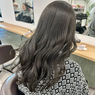 セミロング カラー ブリーチなし/レイヤ ー特化🌈Tommyのヘアスタイル