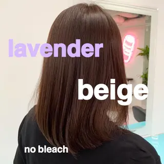 セミロング カラー ヘアアレンジ GO TODAY SHAiRE SALON  原宿verno店所属・完全💗マンツーマン marinのヘアスタイル