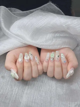 ネイル Lee Nails チップ長さだし専門店のネイルデザイン