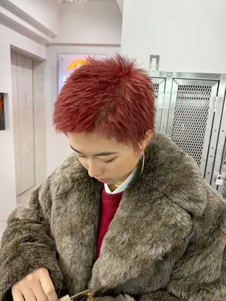 ショート カラー 💎🔥wico れおん🔥💎のヘアスタイル