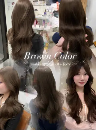 カラー 韓国系艶髪💛 miyuuのヘアスタイル