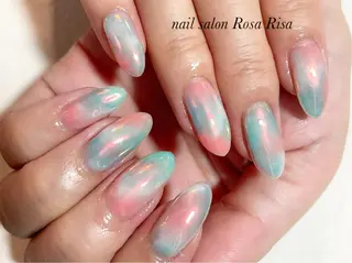 セミロング ネイル ネイルスタジオ シェイクユアハンズのネイルデザイン