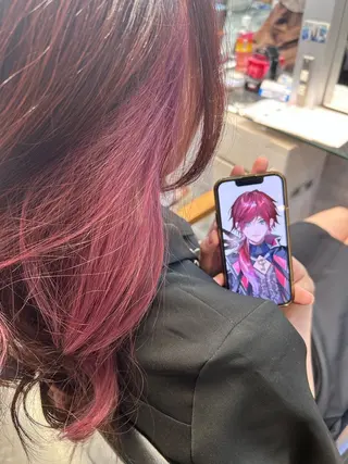 ロング インナーカラー/池袋 /るかのヘアスタイル