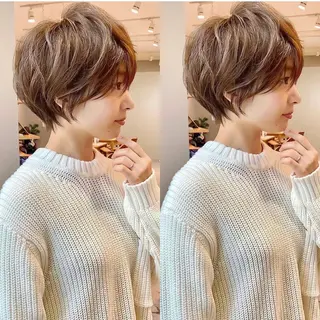 ショート 豊中/ショート特化/ 似合わせ/たかいのヘアスタイル