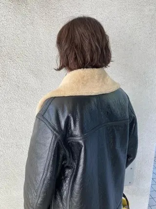 ショート カラー お洒落ベージュ🤎 代官山shibukiのヘアスタイル