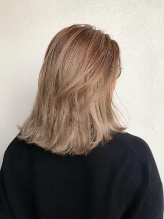 ミディアム カラー 🎀トレンドヘア🎀 MIKUのヘアスタイル