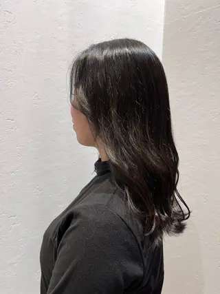 ロング カラー 北島 遥香🫧インナ ー /ベージュカラーのヘアスタイル