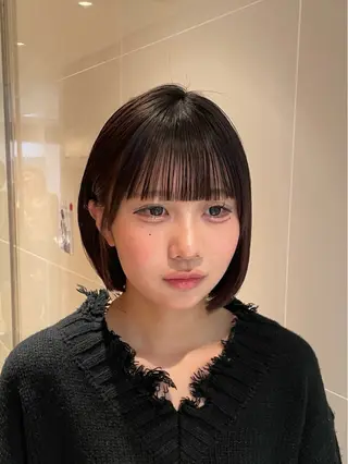 ショート パーマ 縮毛矯正/レイヤー 🌙児玉光瑠のヘアスタイル