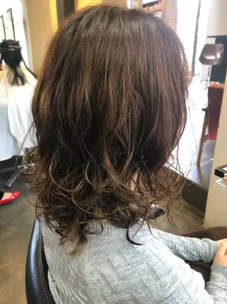 ミディアム トップスタイリスト 大野 唯のヘアスタイル