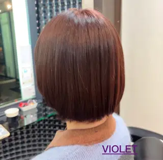 ショート カラー 鄭 瑩(てい えい) 🌈モデル募集🩵のヘアスタイル