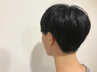 メンズ 暖色カラー🍊 ボブ🌿顔周りcutのヘアスタイル