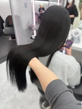 ロング カラー パーマ ヘアアレンジ メンズ キッズ ♥️韓国ヘア レイヤー♥️ゆりのヘアスタイル