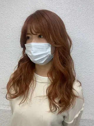 ロング 🧨ブリーチー×ボブ レイヤー💎じゅえるのヘアスタイル