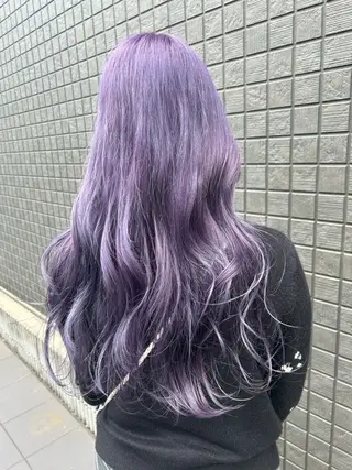 ロング カラー hub hair レイヤー/透明感のヘアスタイル