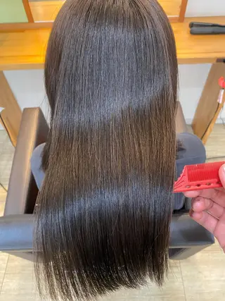 セミロング CABANON所属・和歌山髪質改善 那須優太のヘアスタイル