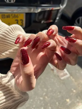 ロング ulu  nail. haruのネイルデザイン