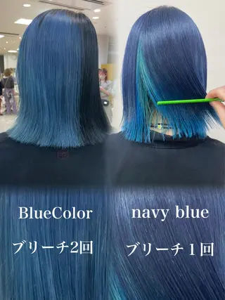 セミロング カラー ヘアアレンジ 🍒KIKUCHI KANAE🍒のヘアスタイル