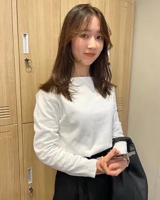 ロング 透明感×レイヤーカッ ト🌼kiraraのヘアスタイル