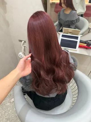 ロング カラー ヘアアレンジ なな💎韓国系/ 渋谷💎のヘアスタイル