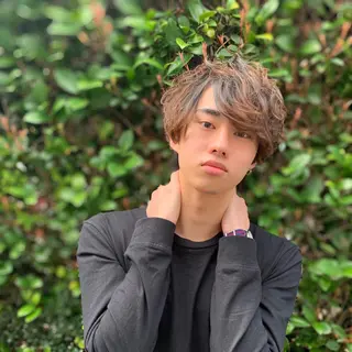 ショート パーマ メンズ 柏メンズカットパーマ NO.1タイチのヘアスタイル