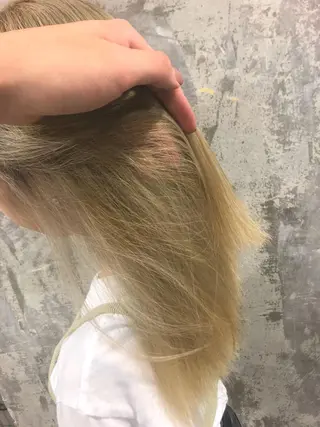 ロング カラー Pia hair Design Yakuin所属・Pia ツボイ ケイタのヘアスタイル