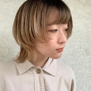 ショート カラー パーマ ヘアアレンジ メンズ キッズ ネイル マツエク・マツパ 架空〜KAQU〜所属・【clan】 NOGAMIのヘアスタイル