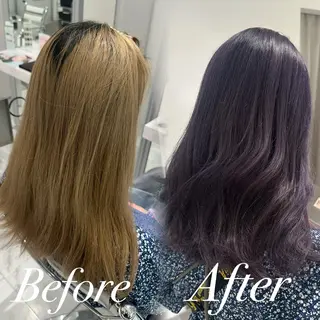 セミロング 韓国スタイル🇰🇷 児島葉月のヘアスタイル